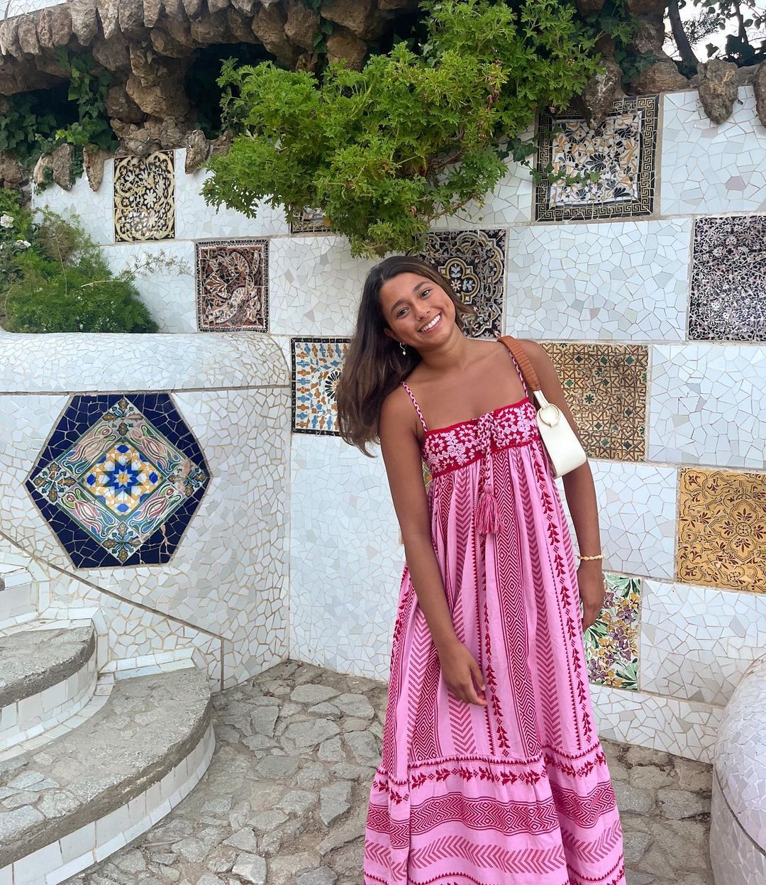 Rosa - Maxi-Jurk