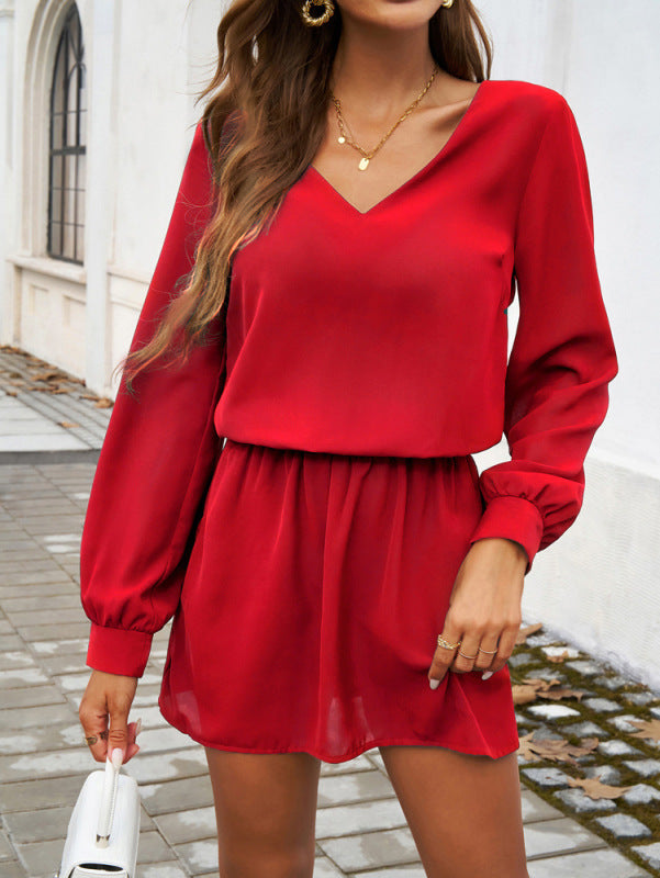 ANTONELLA - Puffmouwjurk