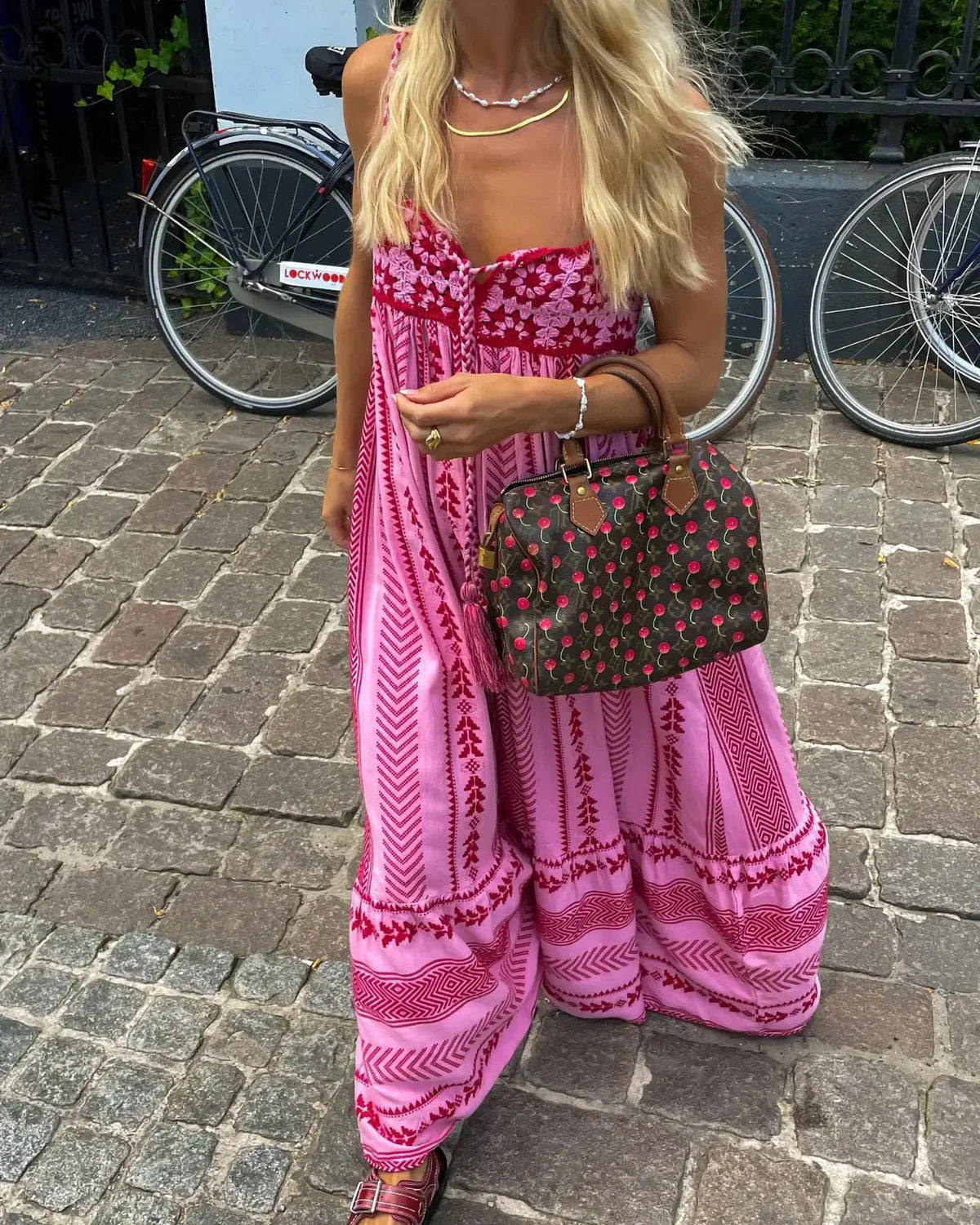 Rosa - Maxi-Jurk