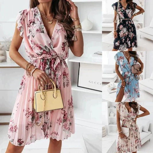 Cosima - Flower Summer Maxi Dress