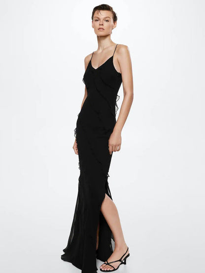 NOA - Maxi-jurk met ruches