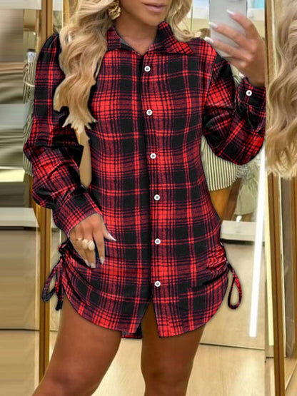 GINEVRA - Plaid Shirtjurk