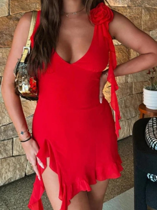GIUSEPPINA - V-Neck Jurk