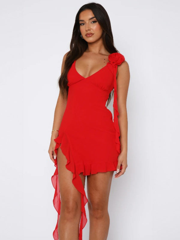 GIUSEPPINA - V-Neck Jurk