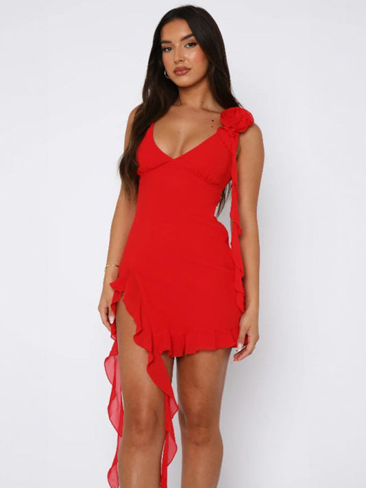 GIUSEPPINA - V-Neck Jurk